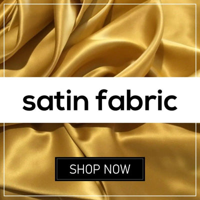 Satin fabric by the metre UK