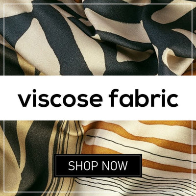 Viscose fabric by the metre