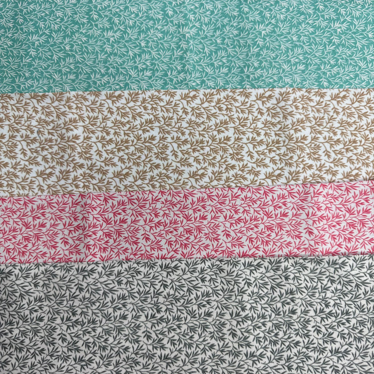 Pound A Metre 1 Metre Fat Quarter Bundle- 4 Pieces Per Bundle- (Autumn)