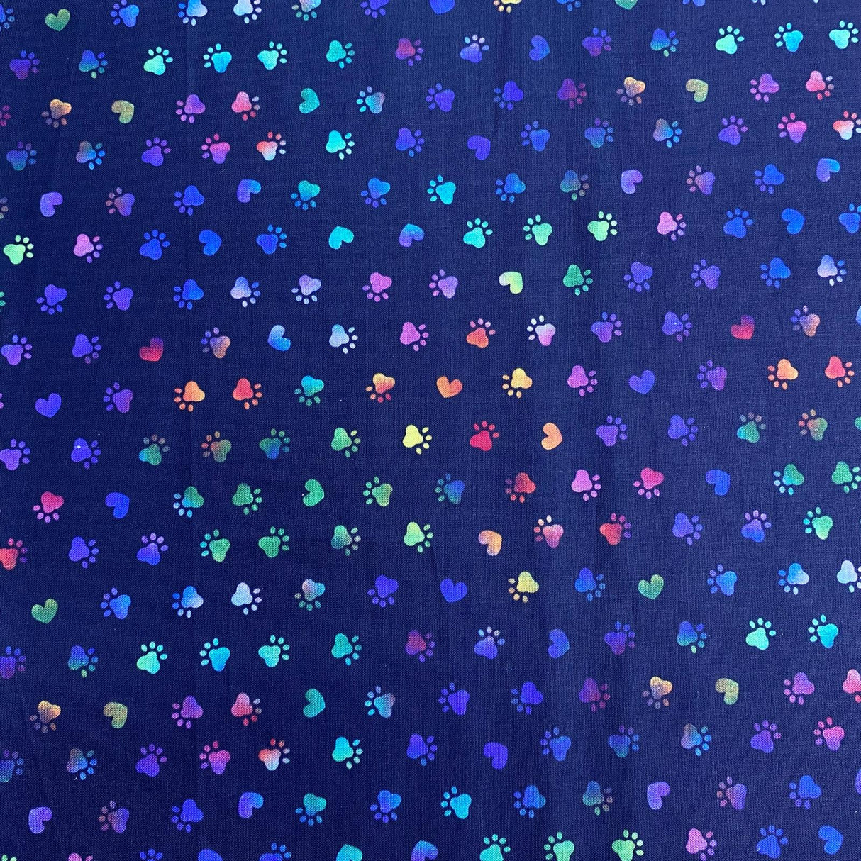 Pound A Metre 1 Metre Fat Quarter Bundle- 4 Pieces Per Bundle- (Blue)