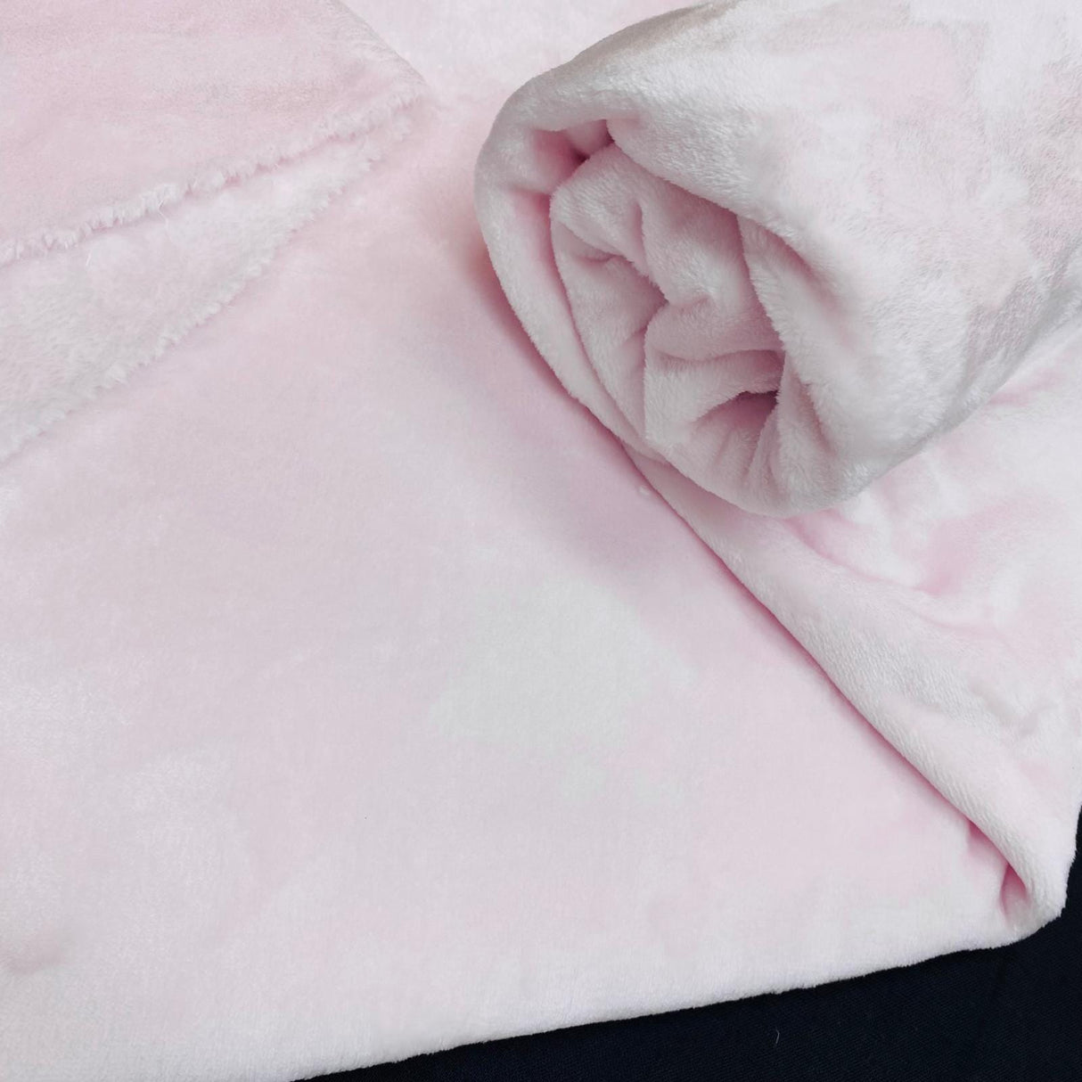 Pound A Metre Per Metre 1 Metre Ultra Soft Premium Cuddle Fleece 60” Wide (Baby Pink)