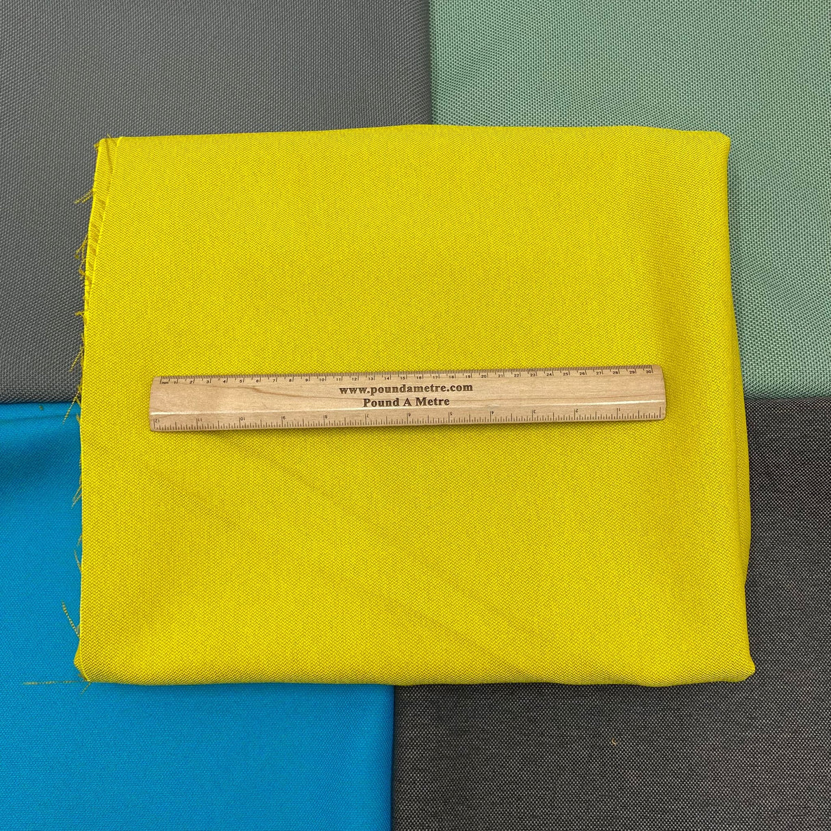 Pound A Metre 10 Metres (2 x 5 Metres) 10 Metre Polyester Hessian Fabric Bundle