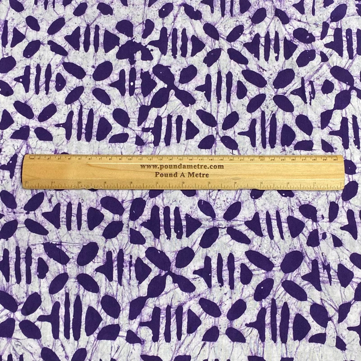 Pound A Metre 2.9 Metres 2.9 Metres Premium Quality 100% Cotton Batik - 45" Wide - (Design 1, Col 3)