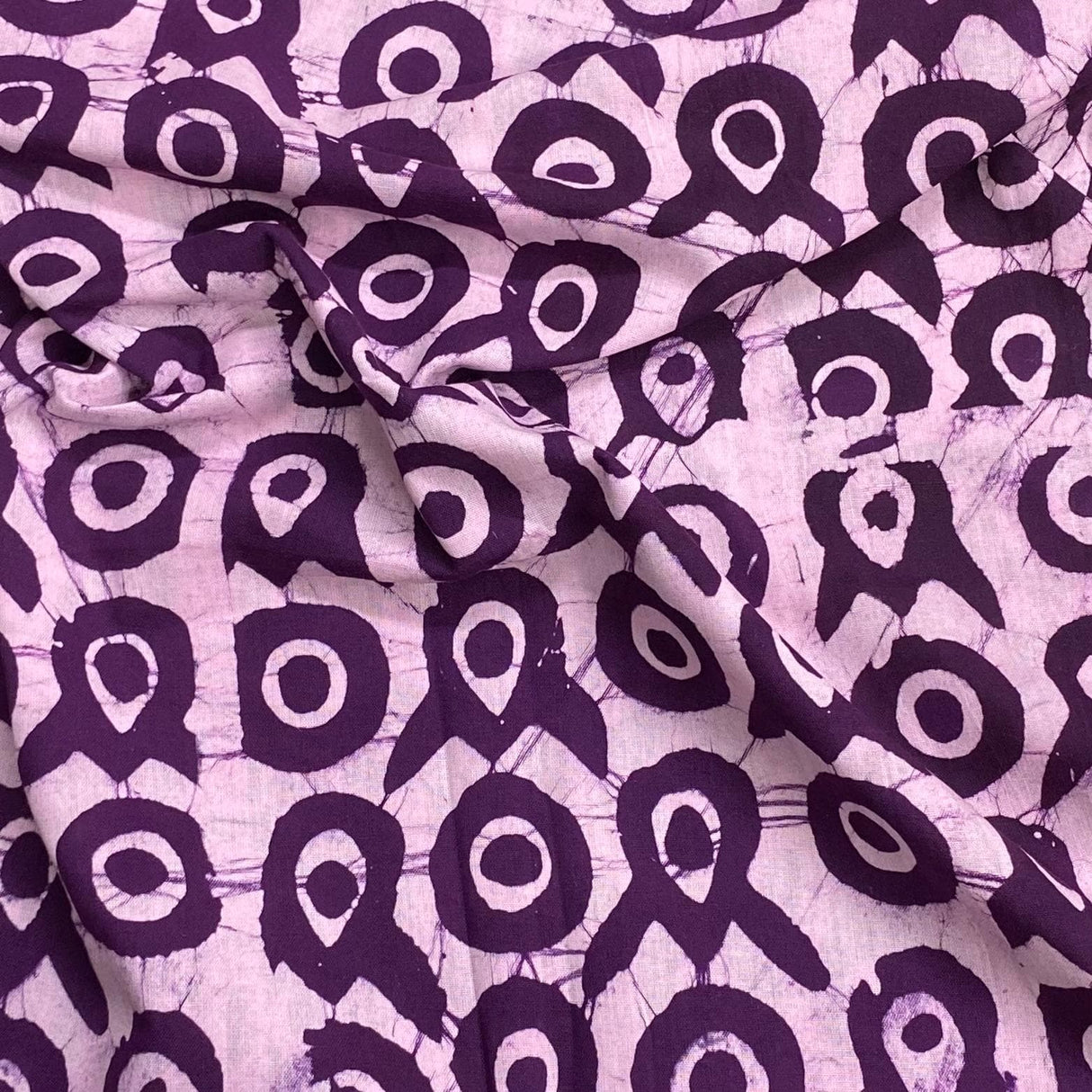 Pound A Metre 2.9 Metres 2.9 Metres Premium Quality 100% Cotton Batik - 45" Wide - (Design 11, Col 3)