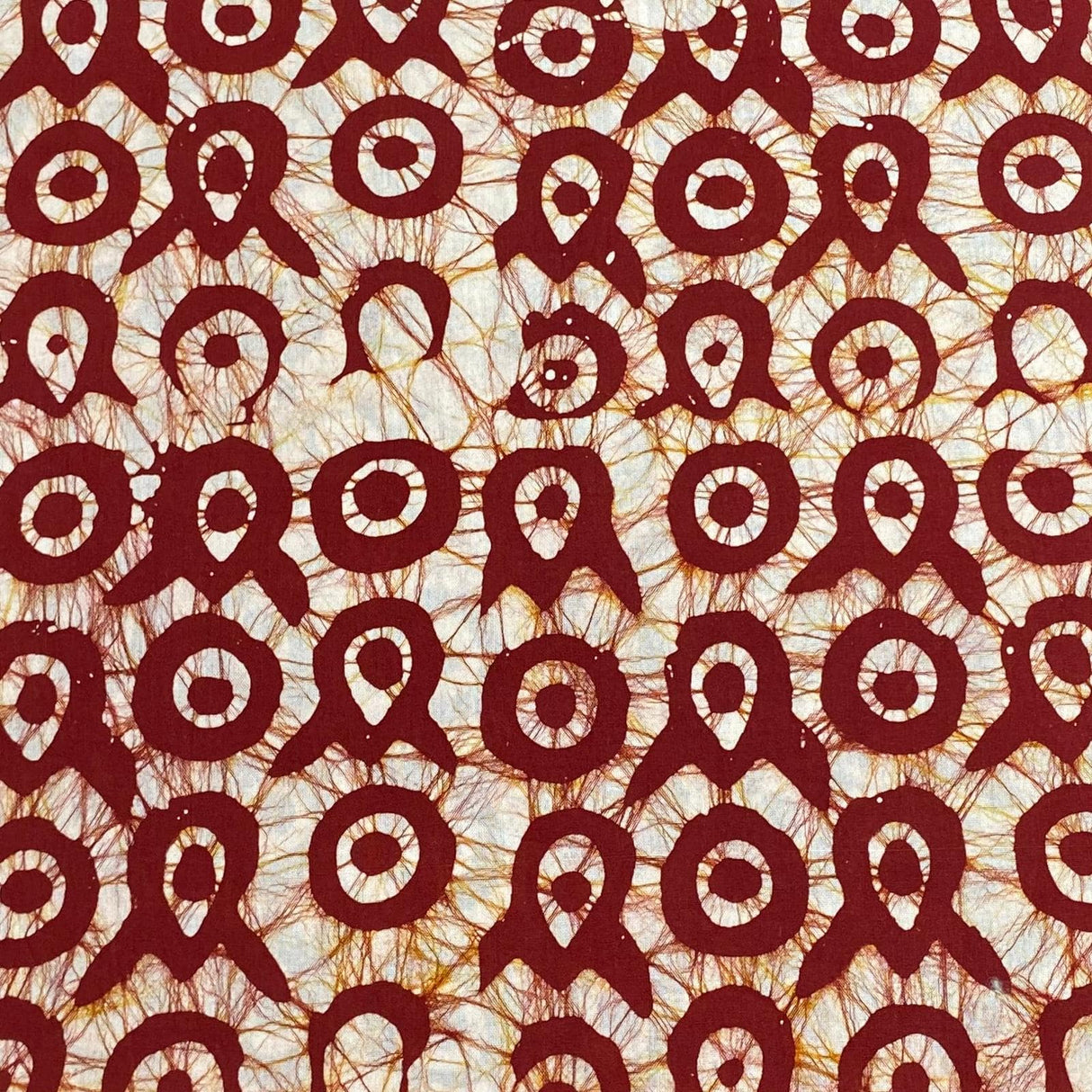 Pound A Metre 2.9 Metres 2.9 Metres Premium Quality 100% Cotton Batik - 45" Wide - (Design 11, Col 6)
