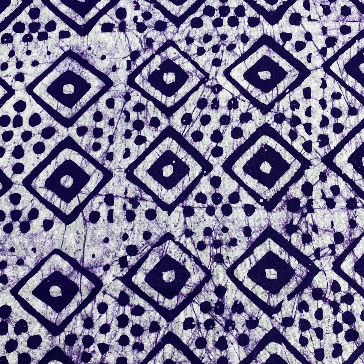 Pound A Metre 2.9 Metres 2.9 Metres Premium Quality 100% Cotton Batik - 45" Wide - (Design 2, Col 2)