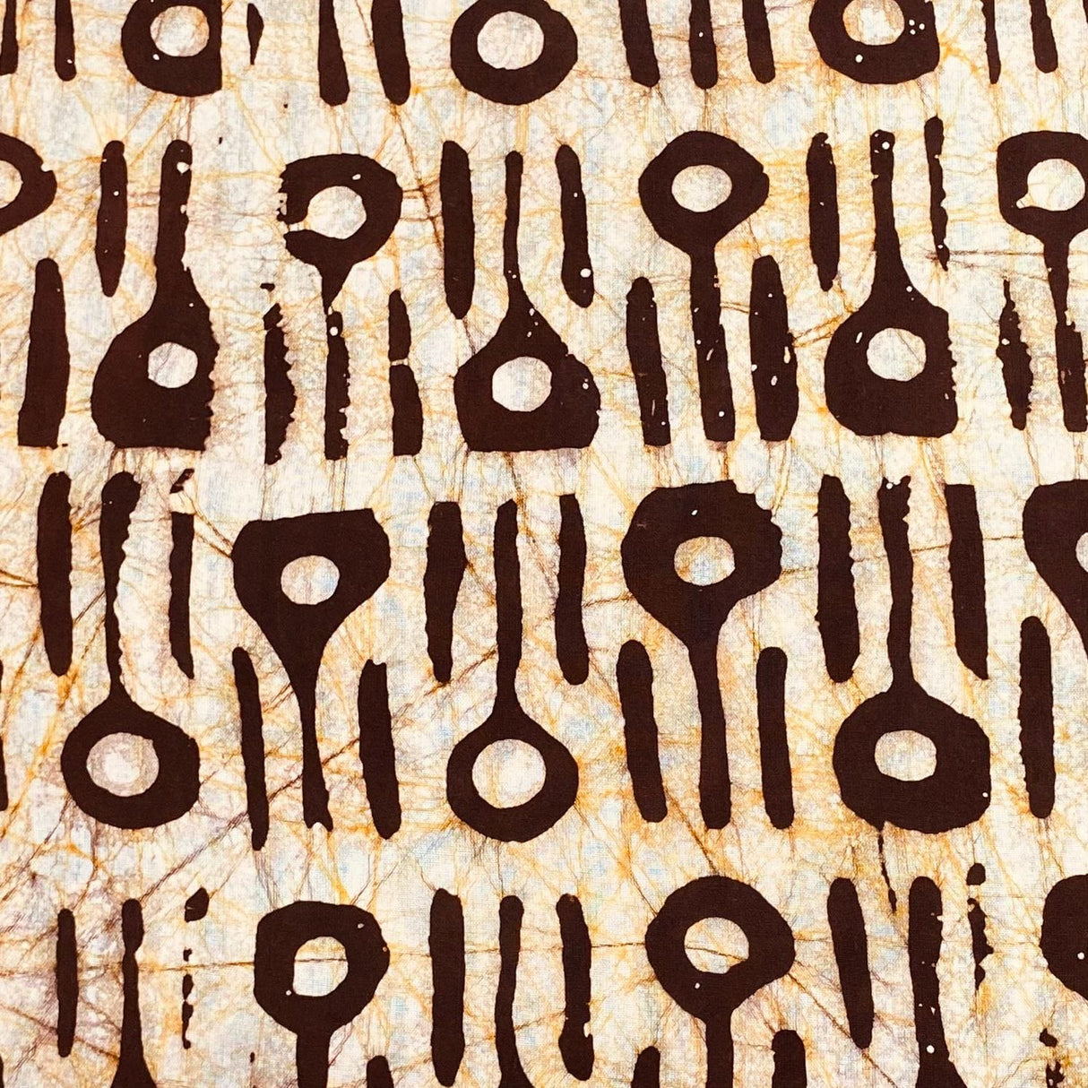 Pound A Metre 2.9 Metres 2.9 Metres Premium Quality 100% Cotton Batik - 45" Wide - (Design 3, Col 2)