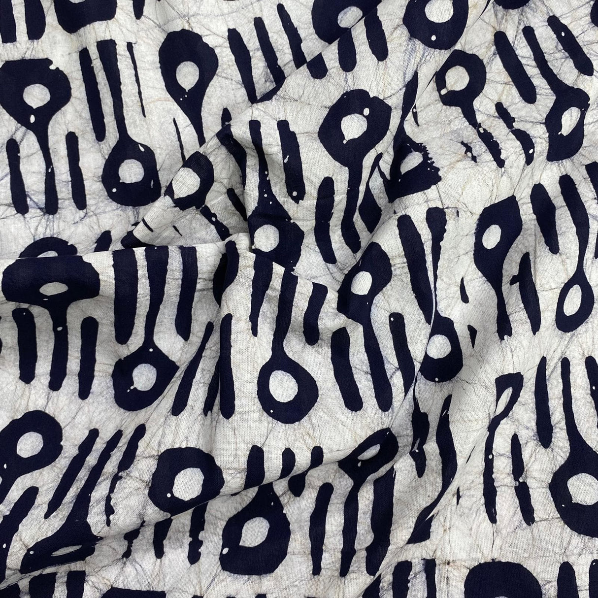 Pound A Metre 2.9 Metres 2.9 Metres Premium Quality 100% Cotton Batik - 45" Wide - (Design 3, Col 3)