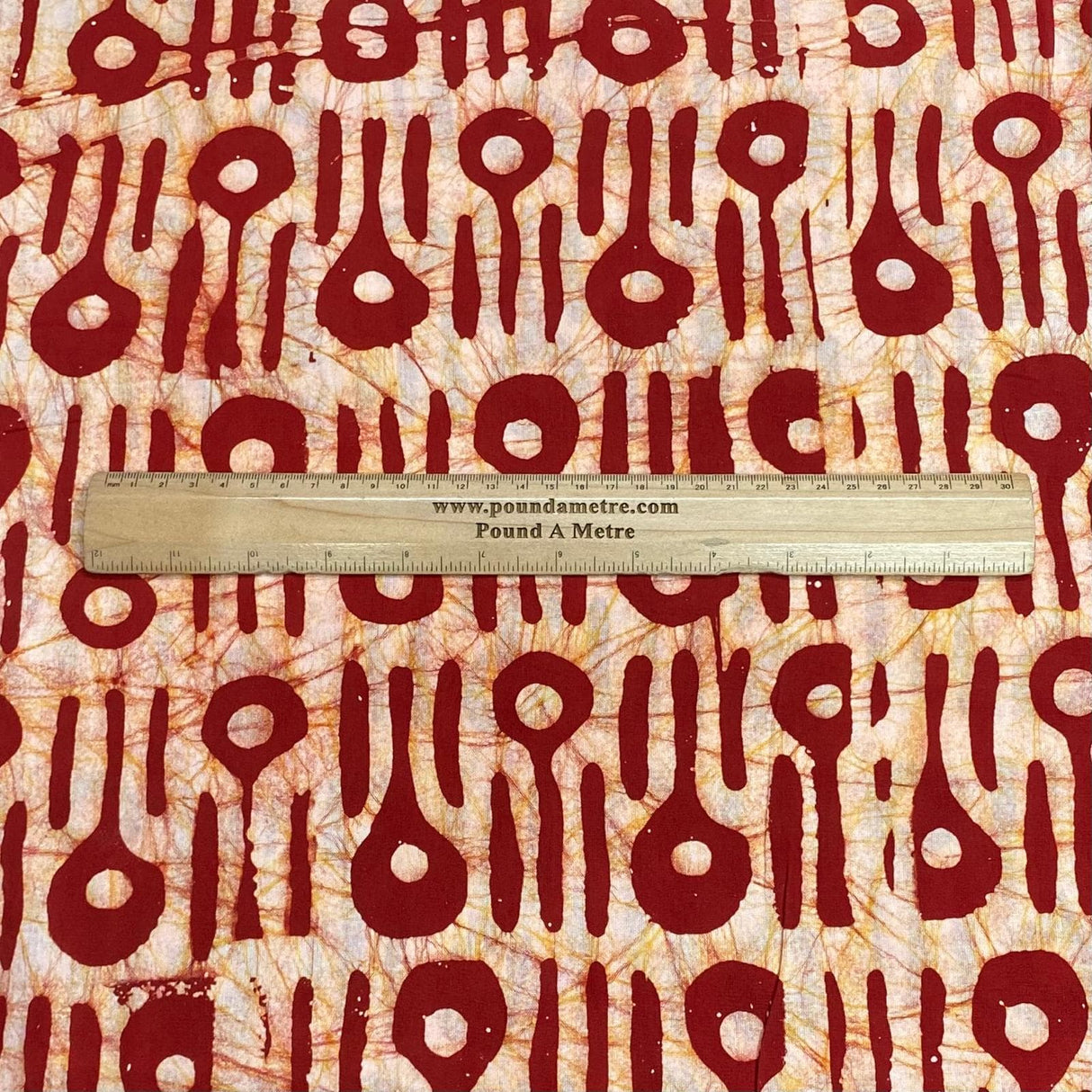 Pound A Metre 2.9 Metres 2.9 Metres Premium Quality 100% Cotton Batik - 45" Wide - (Design 3, Col 5)