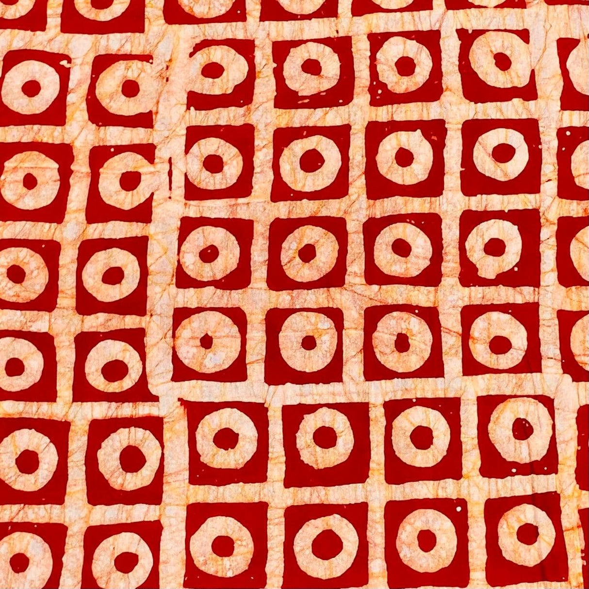 Pound A Metre 2.9 Metres 2.9 Metres Premium Quality 100% Cotton Batik - 45" Wide - (Design 4, Col 3)