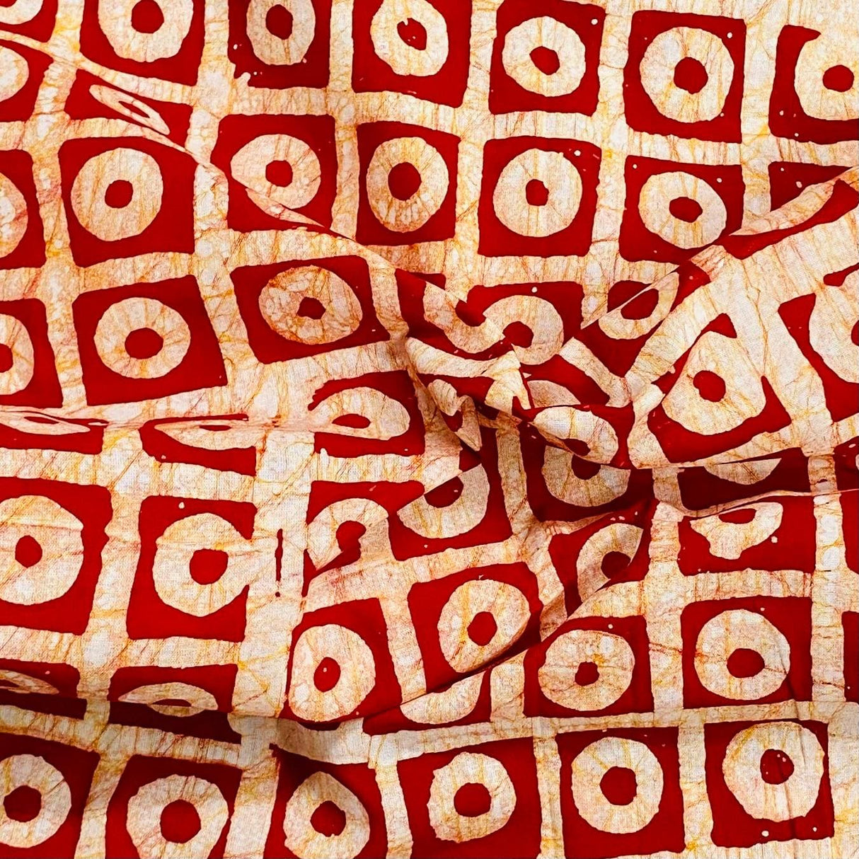Pound A Metre 2.9 Metres 2.9 Metres Premium Quality 100% Cotton Batik - 45" Wide - (Design 4, Col 3)