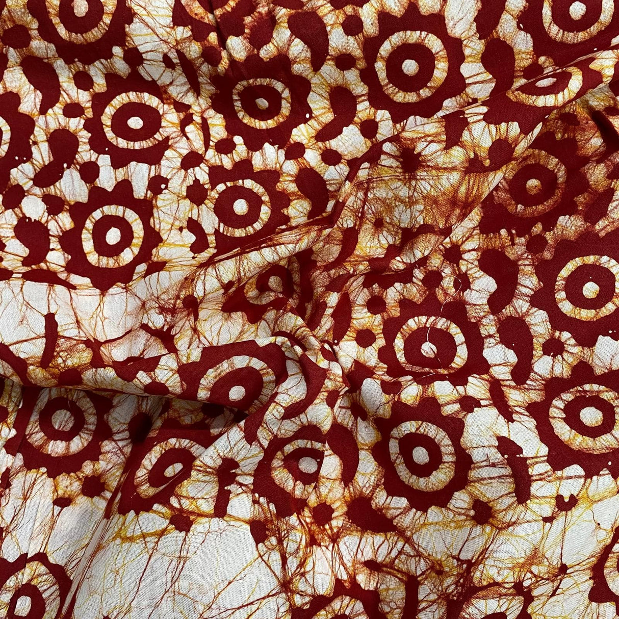 Pound A Metre 2.9 Metres 2.9 Metres Premium Quality 100% Cotton Batik - 45" Wide - (Design 5, Col 3)