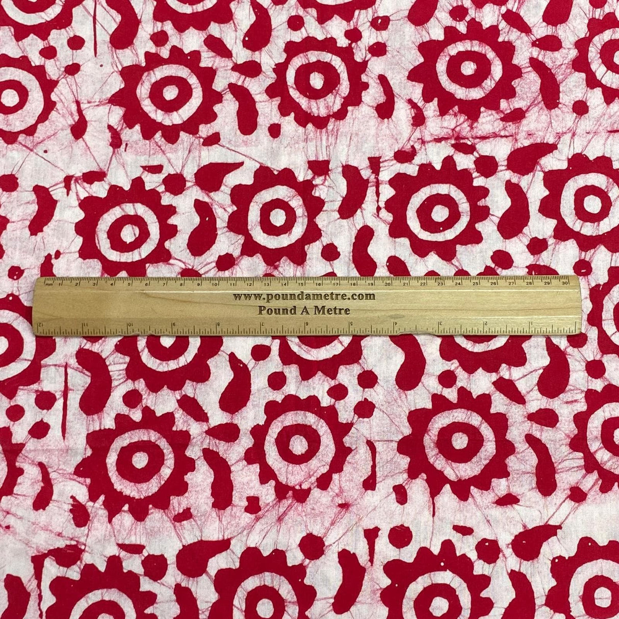 Pound A Metre 2.9 Metres 2.9 Metres Premium Quality 100% Cotton Batik - 45" Wide - (Design 5, Col 5)