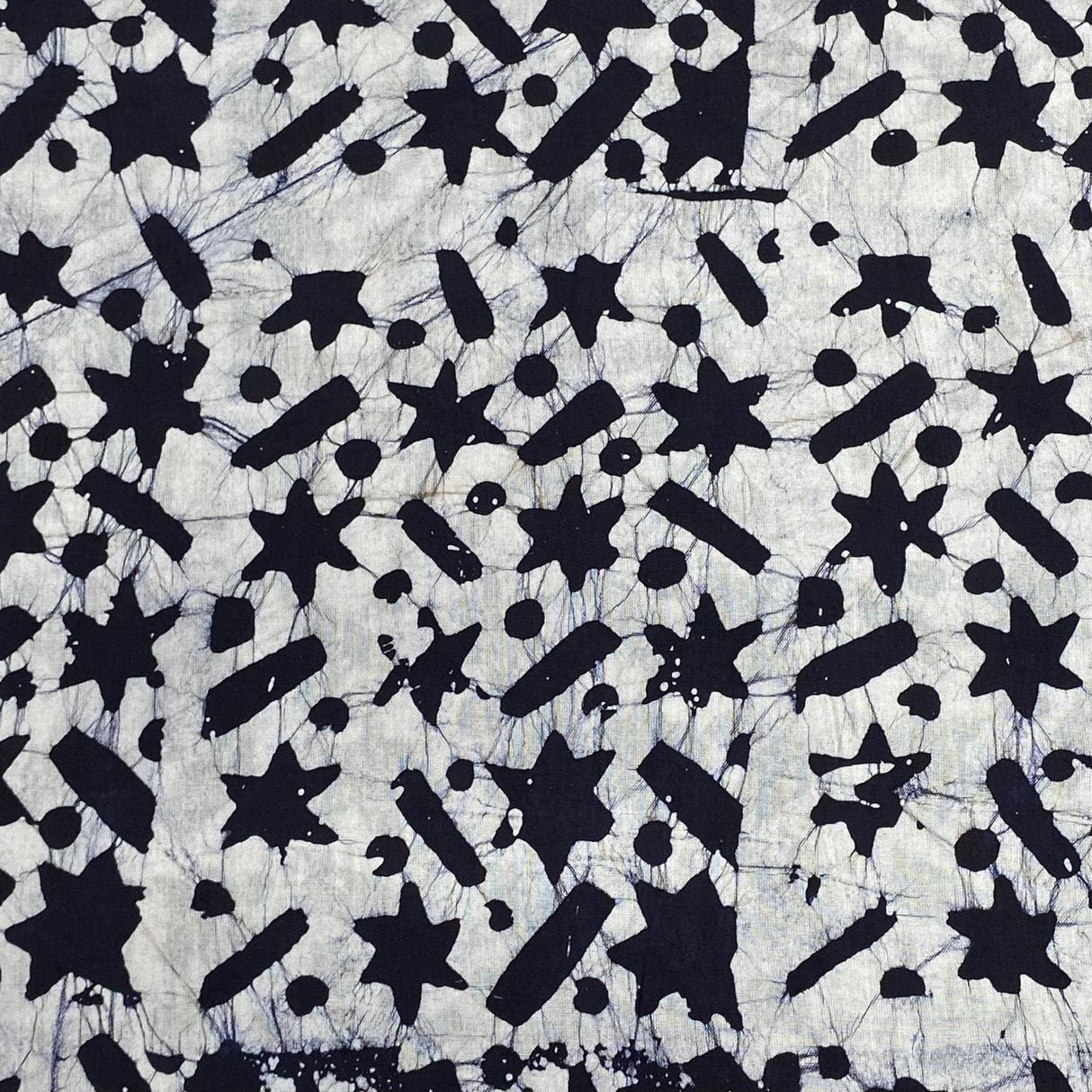 Pound A Metre 2.9 Metres 2.9 Metres Premium Quality 100% Cotton Batik - 45" Wide - (Design 8, Col 4)