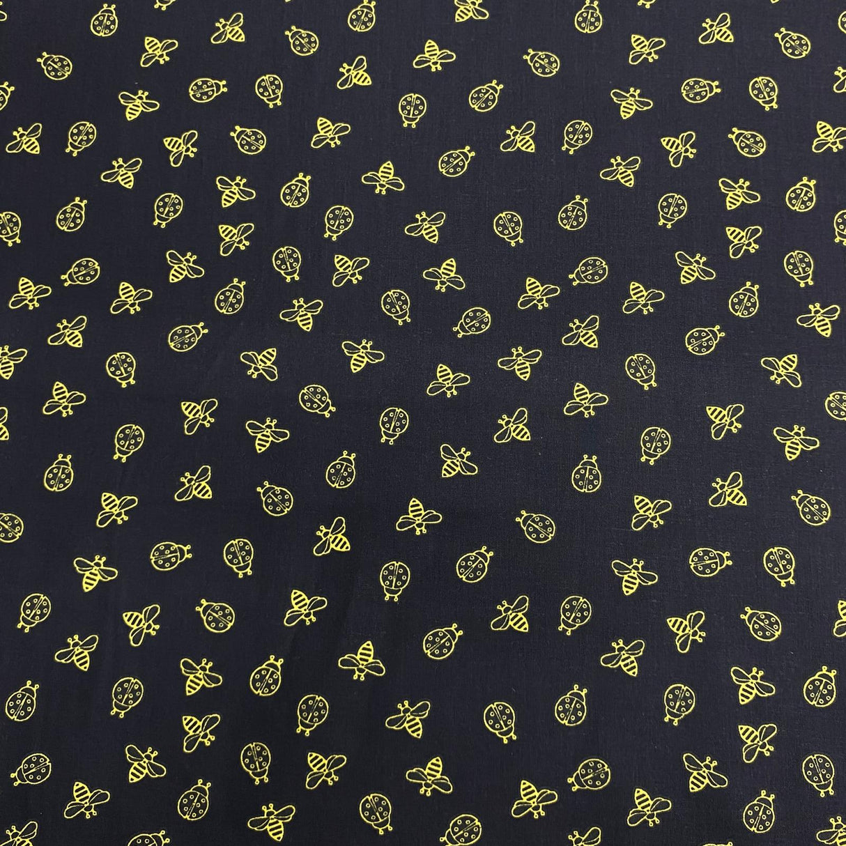 Pound A Metre 2 Piece Bundle Digitally Printed 100% Cotton- 45" Wide (Bumble)