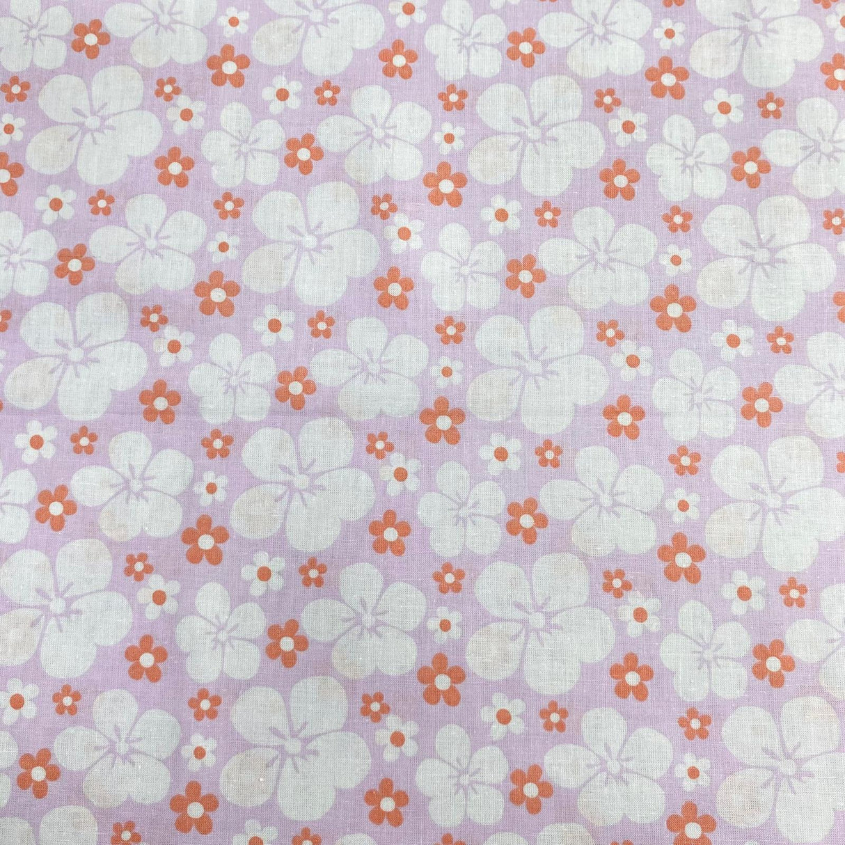 Pound A Metre 2 Piece Bundle Digitally Printed 100% Cotton- 45" Wide (Lilac)