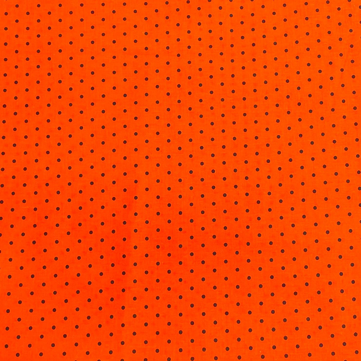 Pound A Metre 2 Piece Bundle Digitally Printed 100% Cotton- 45" Wide (Orange Polka)