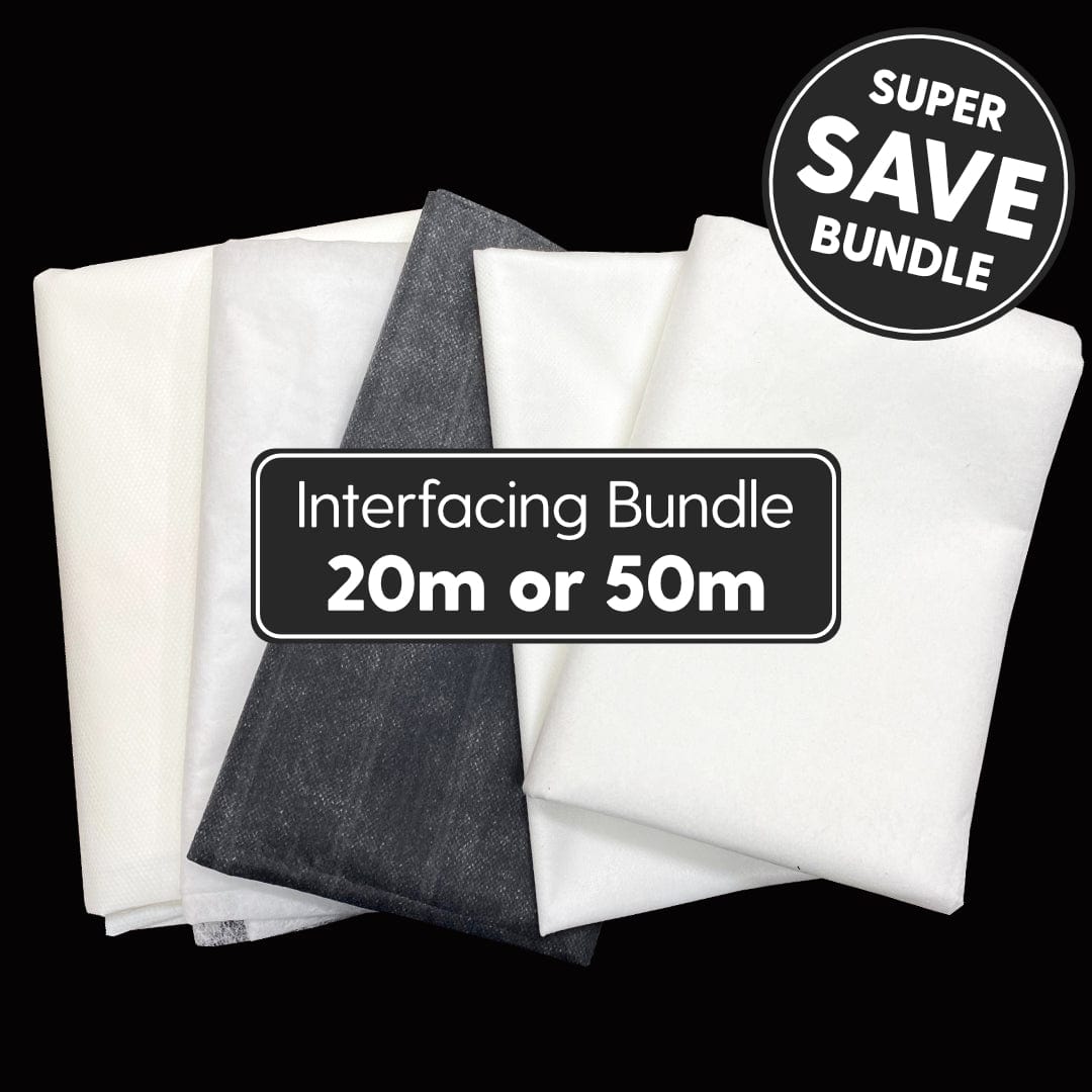 Pound A Metre 20 or 50 Metre Interfacing Bundle