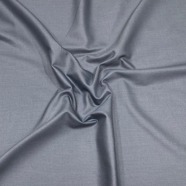 Pound A Metre 3 Metre Cashmere Blend Rayon Suiting 55" Wide - (Grey)