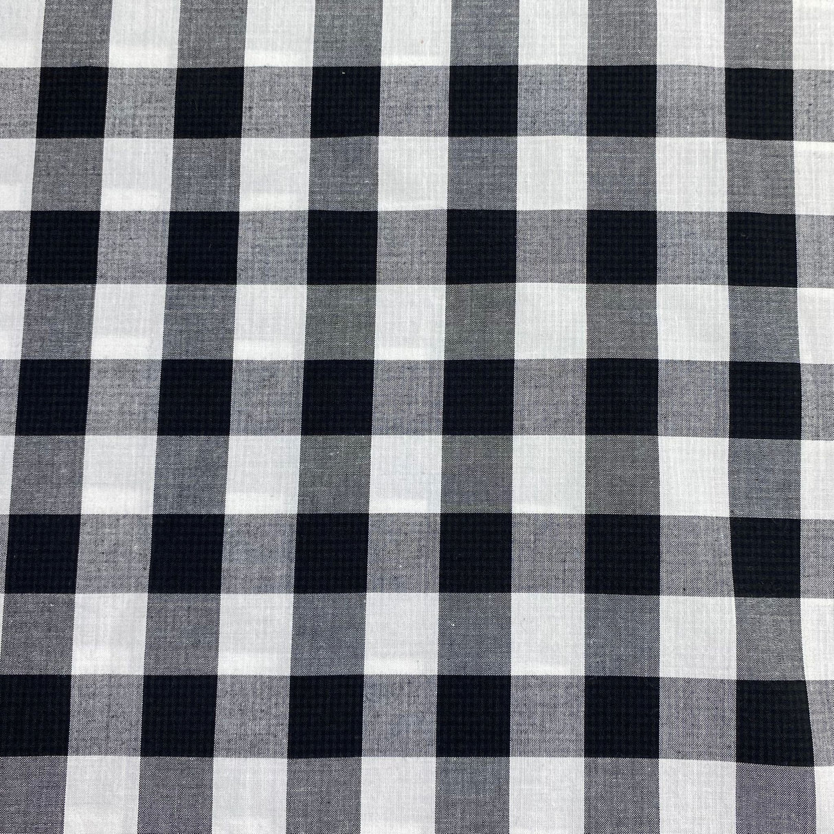 Pound A Metre 3 Metres 3 Metre Digitally Printed 100% Cotton- 55" Wide (Checks)