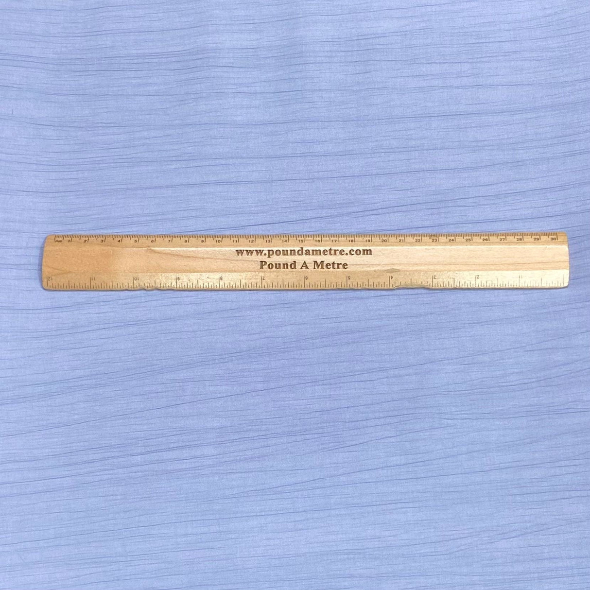 Pound A Metre 3 Metres 3 Metre Dressmaking Superior Crepe 55" wide (Powder Blue)