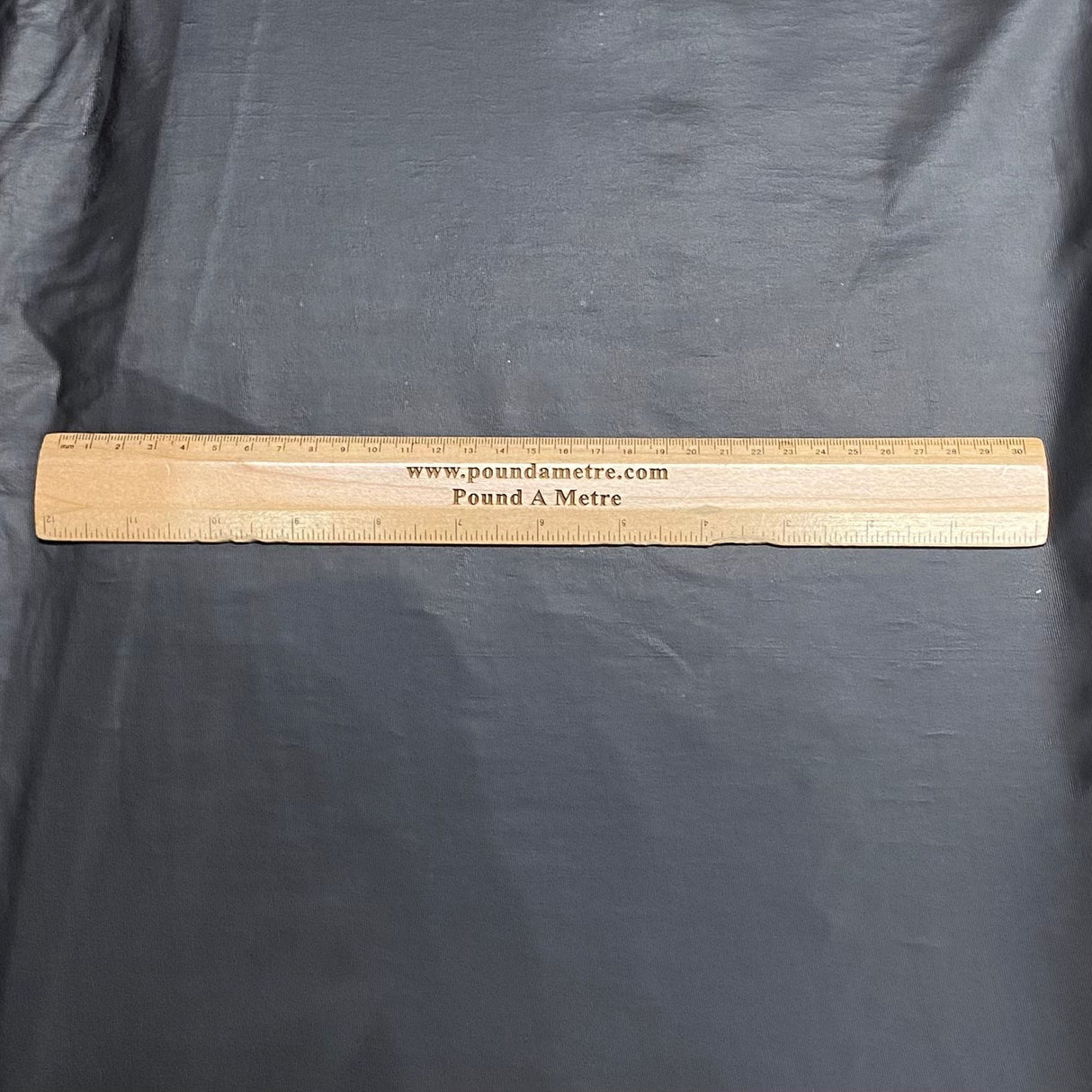 Pound A Metre 3 Metre 3 Metre Leather Look Jersey 55" Wide (Black) (EOL)