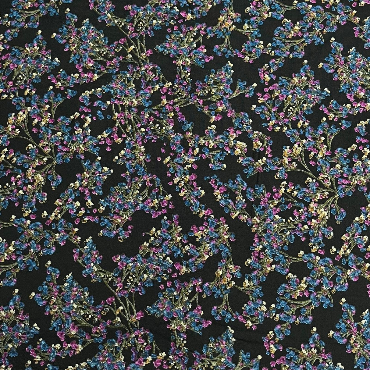 Pound A Metre 3 Metre Luxurious Pashmina Fabric - 36'' Wide (Blossom)