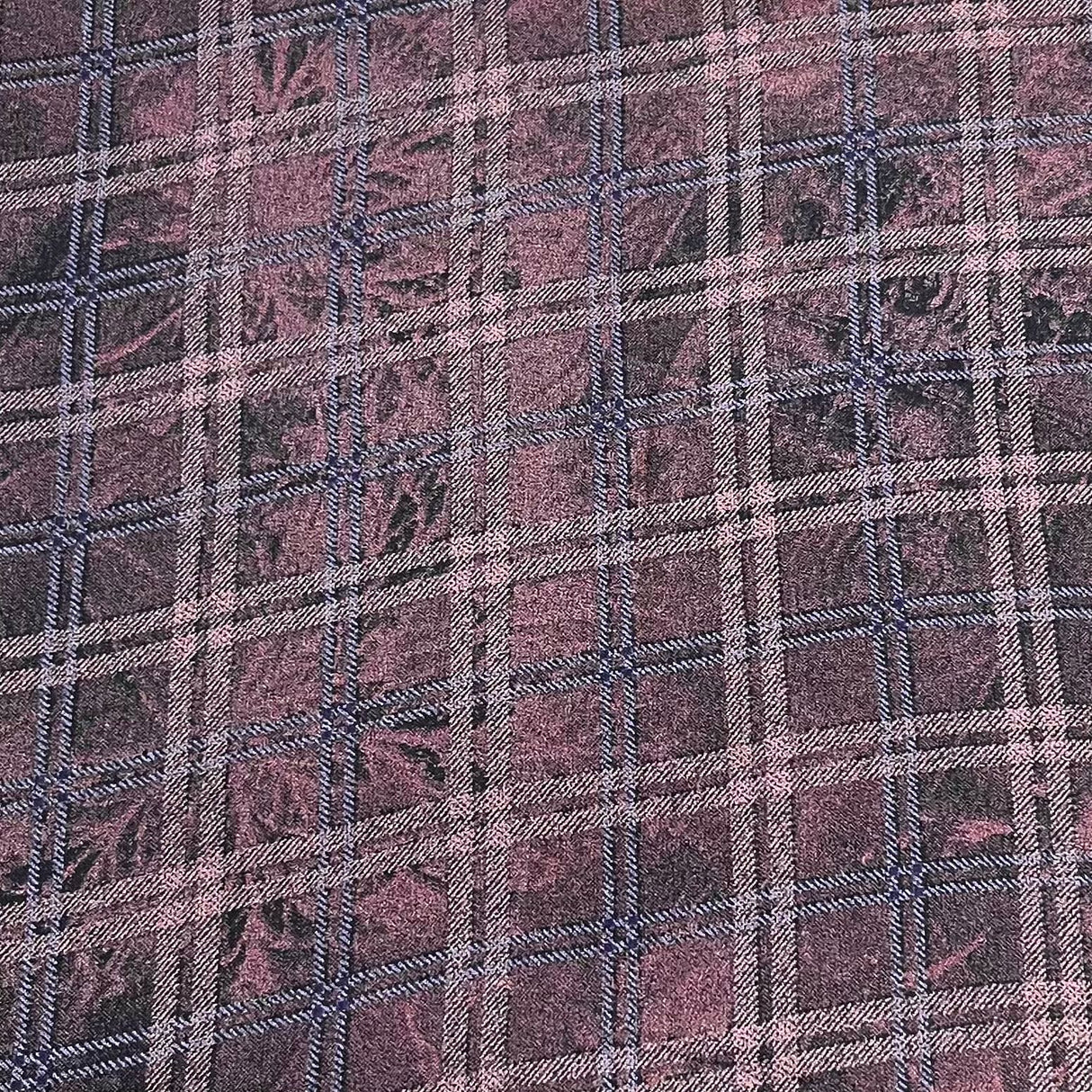 Pound A Metre 3 Metre Luxurious Pashmina Fabric - 36'' Wide (Plaid)