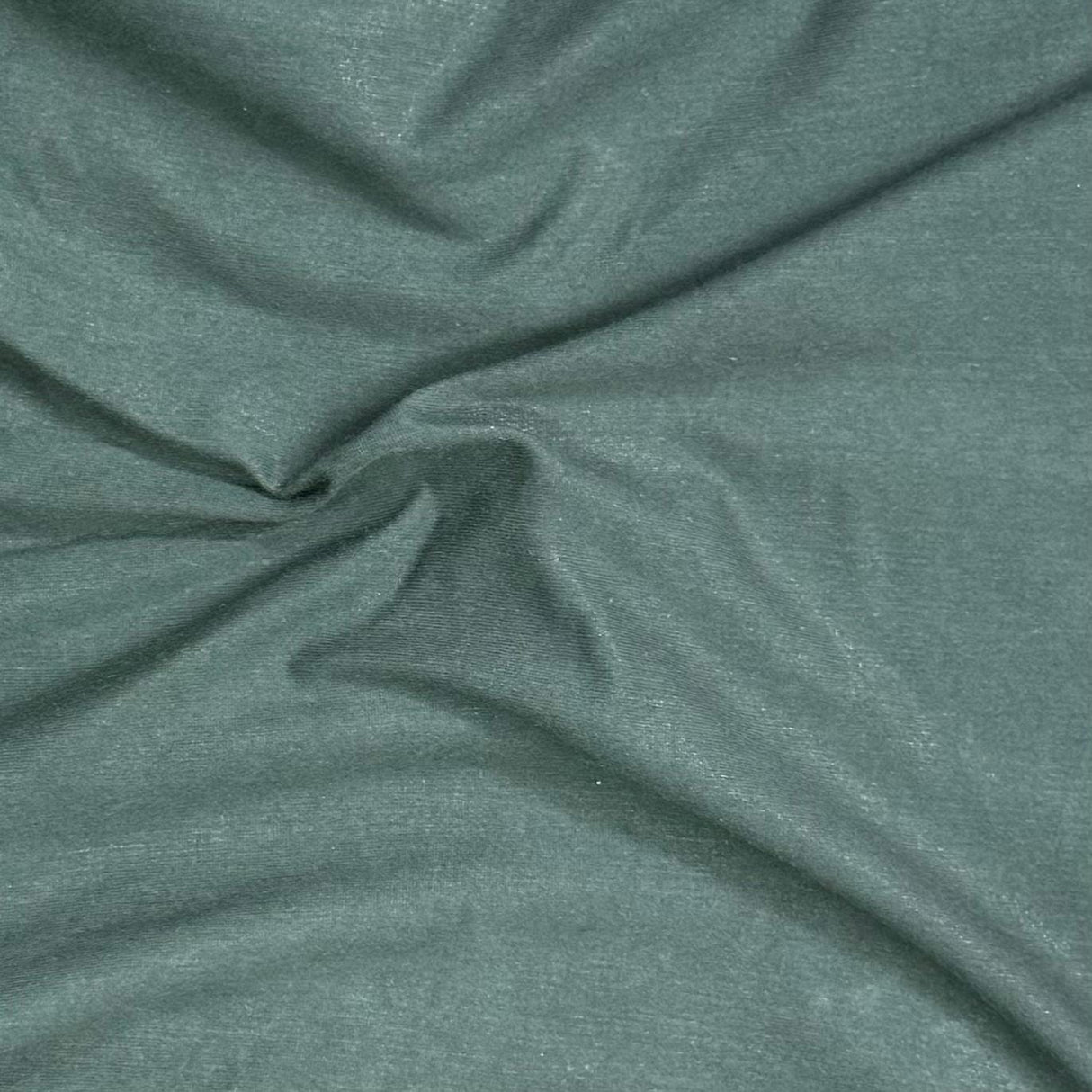 Pound A Metre 3 Metre Luxurious Plain Cotton Feel Jersey - 55"- (Black)