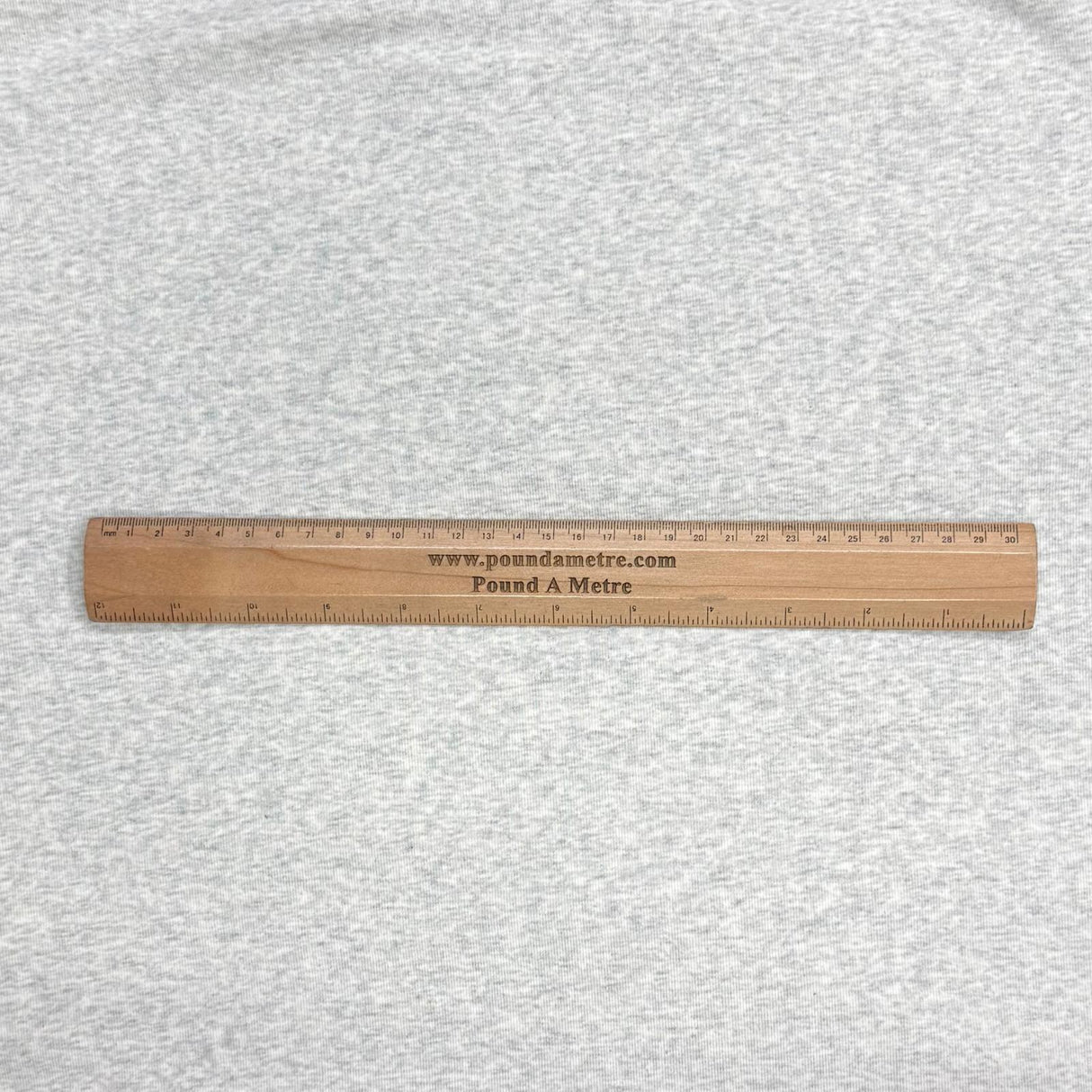 Pound A Metre 3 Metre Luxurious Plain Cotton Feel Jersey - 55"- (Sheep)