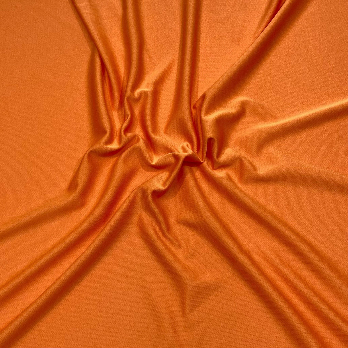 Pound A Metre 3 Metres 3 Metre Luxurious Plain Soft Viscose Jersey - 55" (Orange)