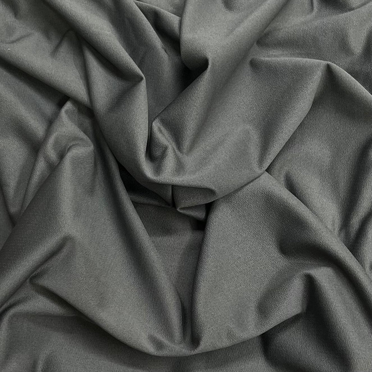 Pound A Metre 3 Metre Luxurious Plain Viscose Jersey - 55"- (Charcoal)
