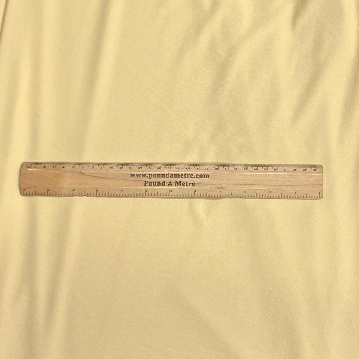 Pound A Metre 3 Metre Luxurious Plain Viscose Jersey - 55"- (Light Gold)