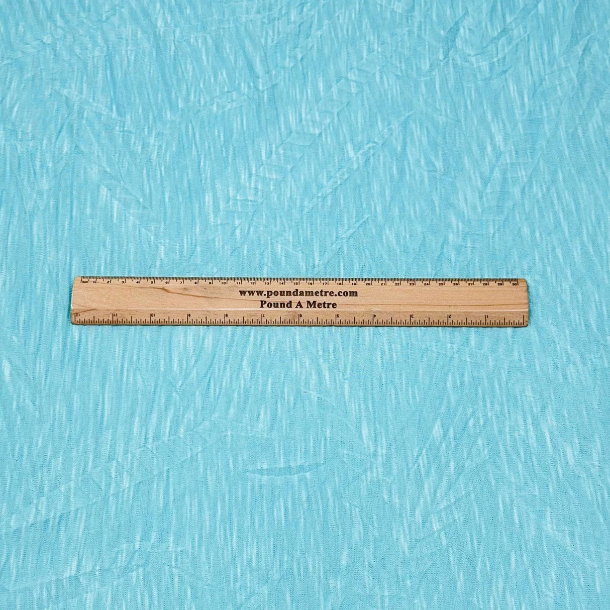 Pound A Metre 3 Metres 3 Metre Luxurious Soft Crinkle Jersey - 55" Wide (Sky)