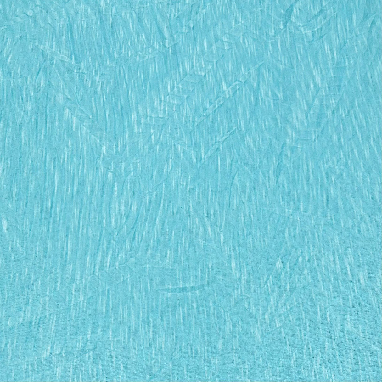 Pound A Metre 3 Metres 3 Metre Luxurious Soft Crinkle Jersey - 55" Wide (Sky)