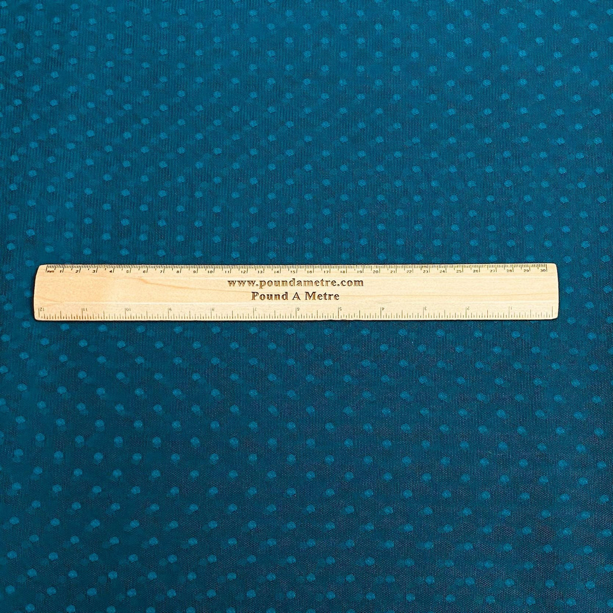 Pound A Metre 3 Metres 3 Metre Luxurious Soft Mesh Jersey - 55" (Teal) (WOWZA)