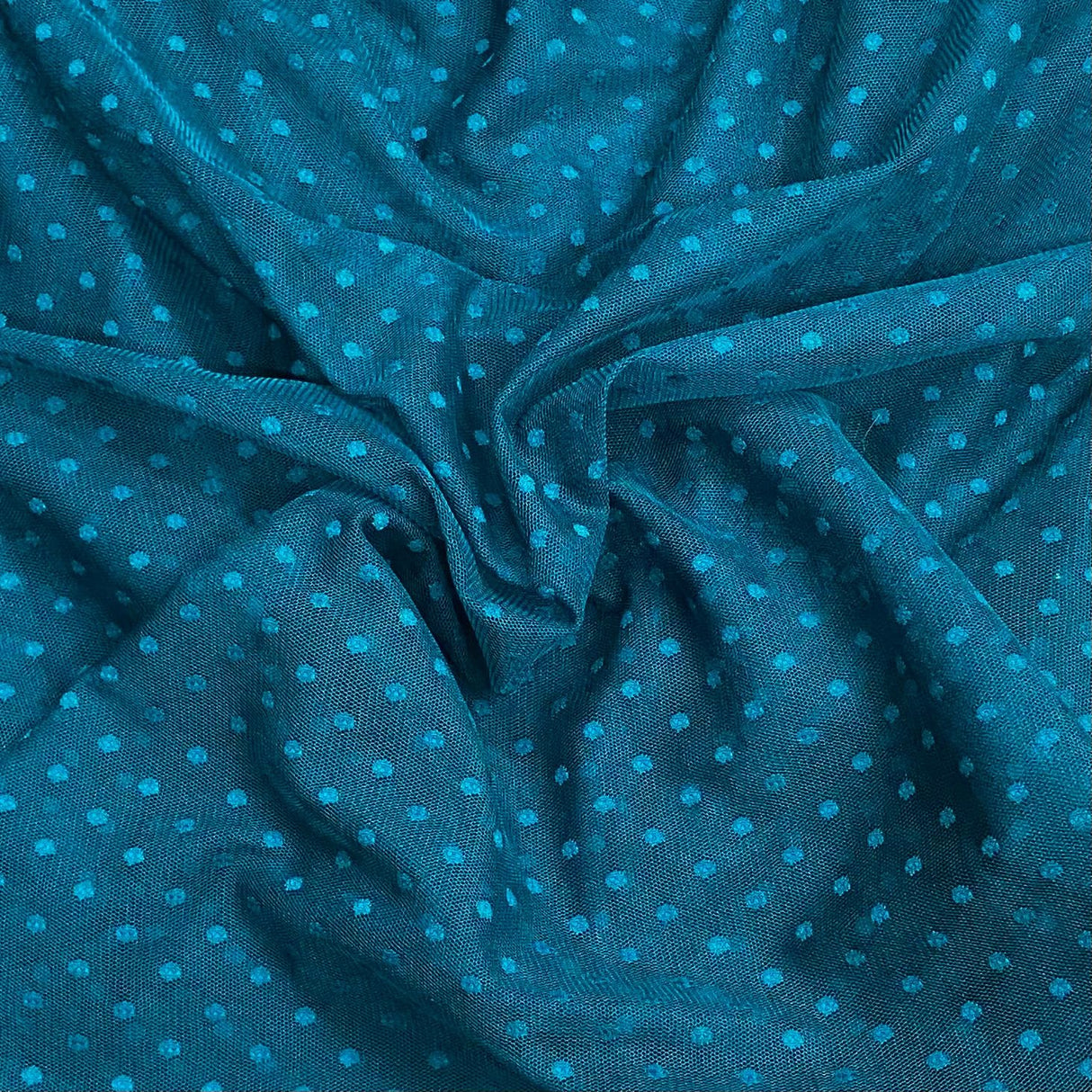 Pound A Metre 3 Metres 3 Metre Luxurious Soft Mesh Jersey - 55" (Teal) (WOWZA)