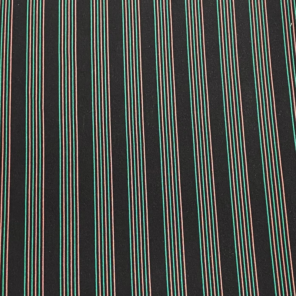 Pound A Metre 3 Metres 3 Metre Luxurious Soft Printed Ribbed Jersey - 55"- (Lines)