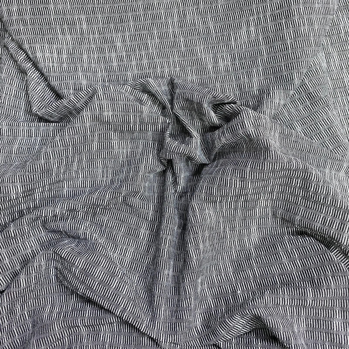 Pound A Metre 3 Metres 3 Metre Luxurious Soft Ribbed Jersey - 55"- (Clouds)