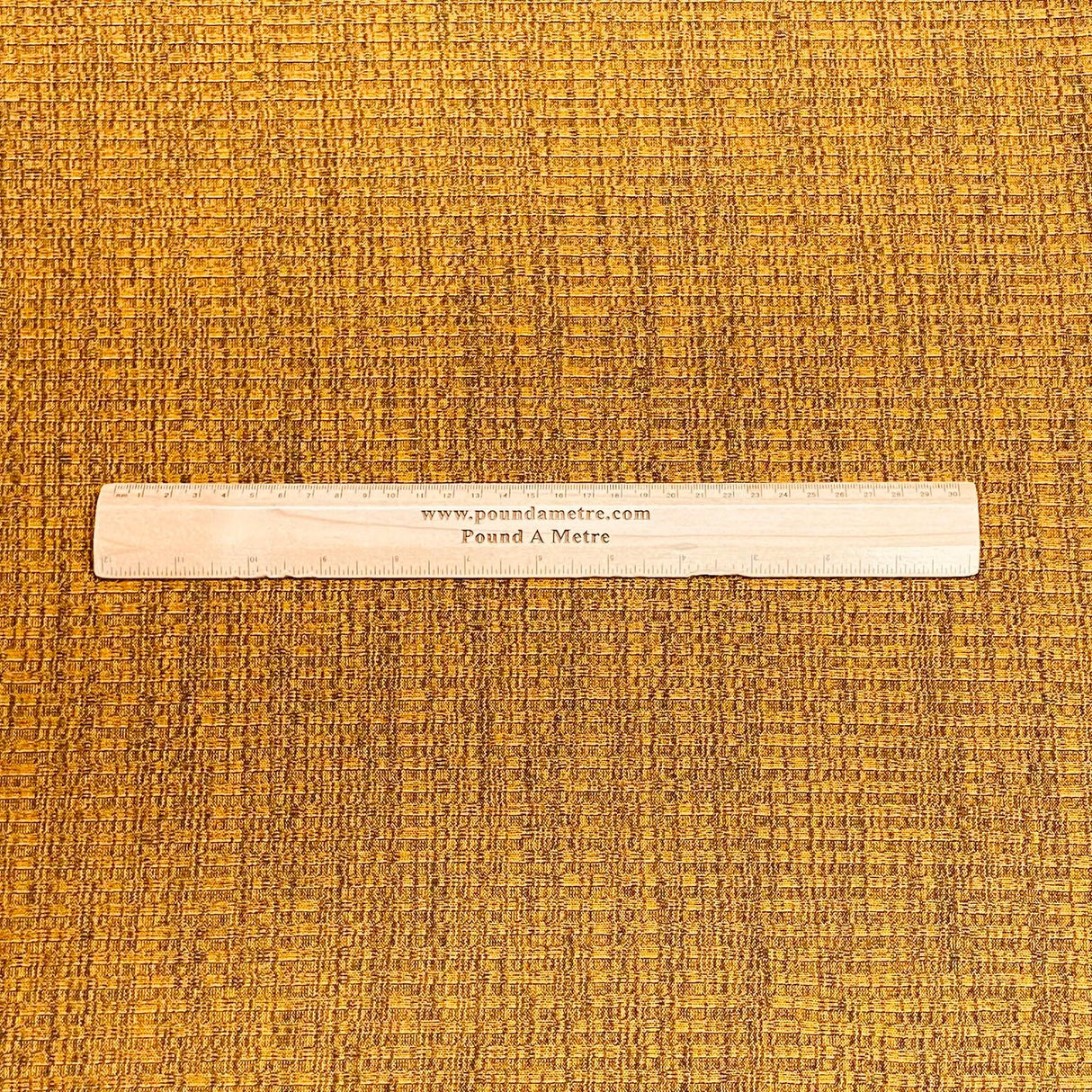 Pound A Metre 3 Metres 3 Metre Luxurious Soft Ribbed Jersey - 55"- (Mustard)