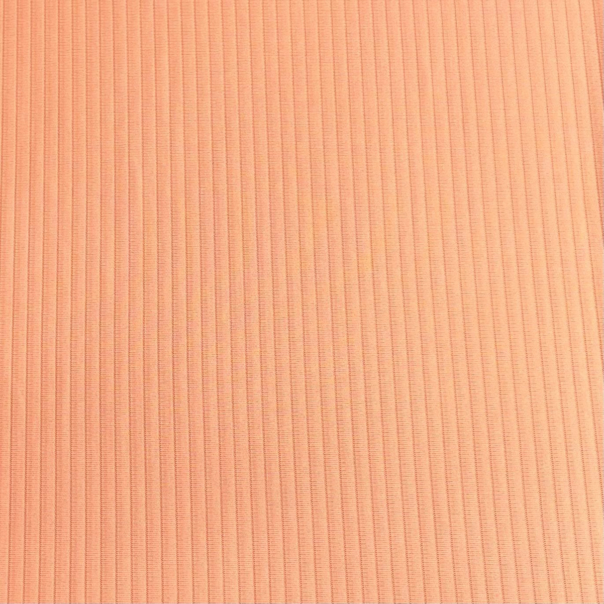 Pound A Metre 3 Metres 3 Metre Luxurious Soft Ribbed Jersey - 55"- (Peach)