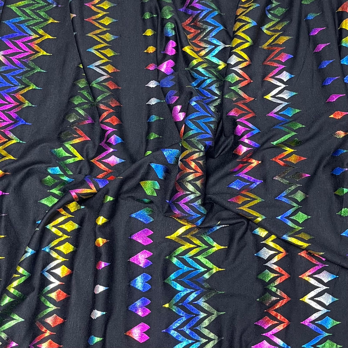 Pound A Metre 3 Metres 3 Metre Luxurious Soft Viscose Jersey - 55"- (Black)
