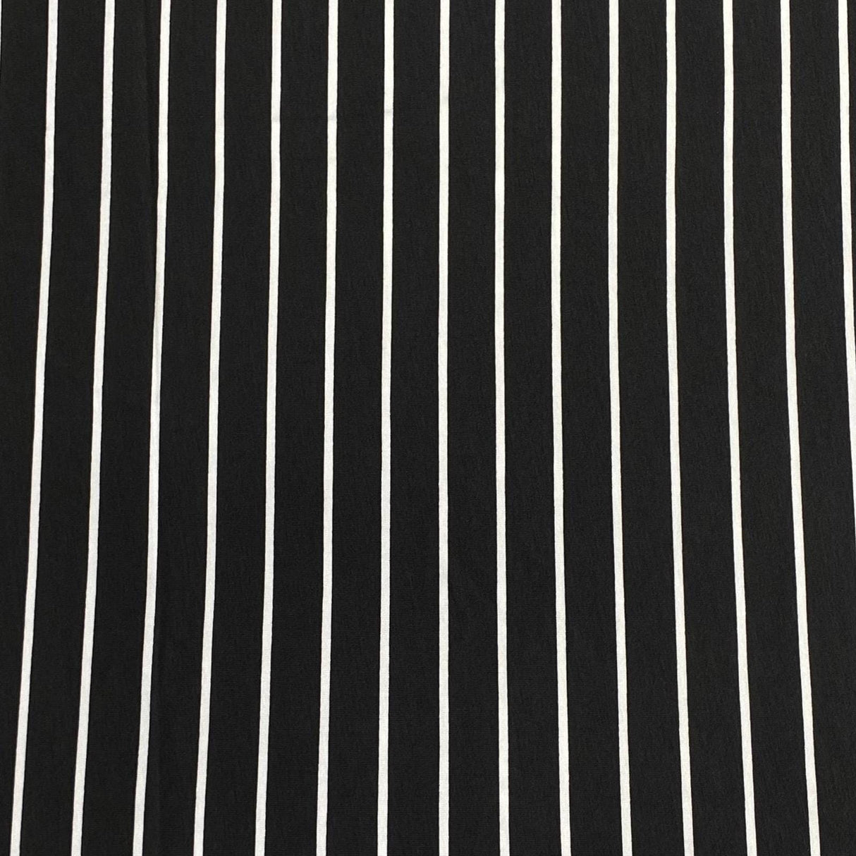 Pound A Metre 3 Metres 3 Metre Luxurious Soft Viscose Jersey - 55"- (Black & White)