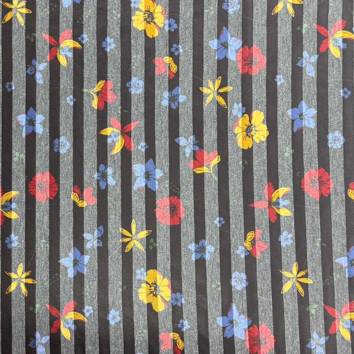 Pound A Metre 3 Metres 3 Metre Luxurious Soft Viscose Jersey - 55"- (Blooming)