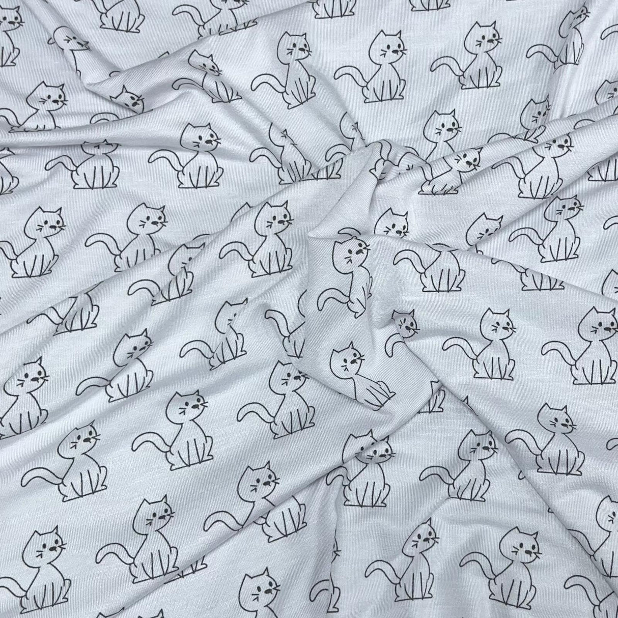 Pound A Metre 3 Metres 3 Metre Luxurious Soft Viscose Jersey - 55"- (Cat)