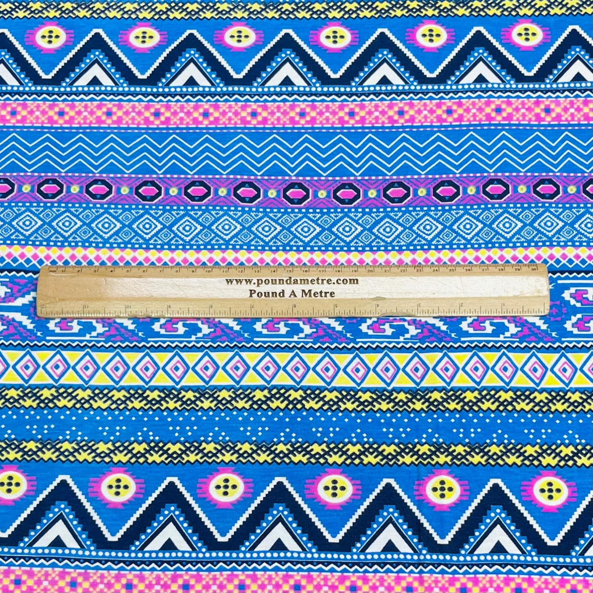 Pound A Metre 3 Metres 3 Metre Luxurious Soft Viscose Jersey - 55"- (Design)