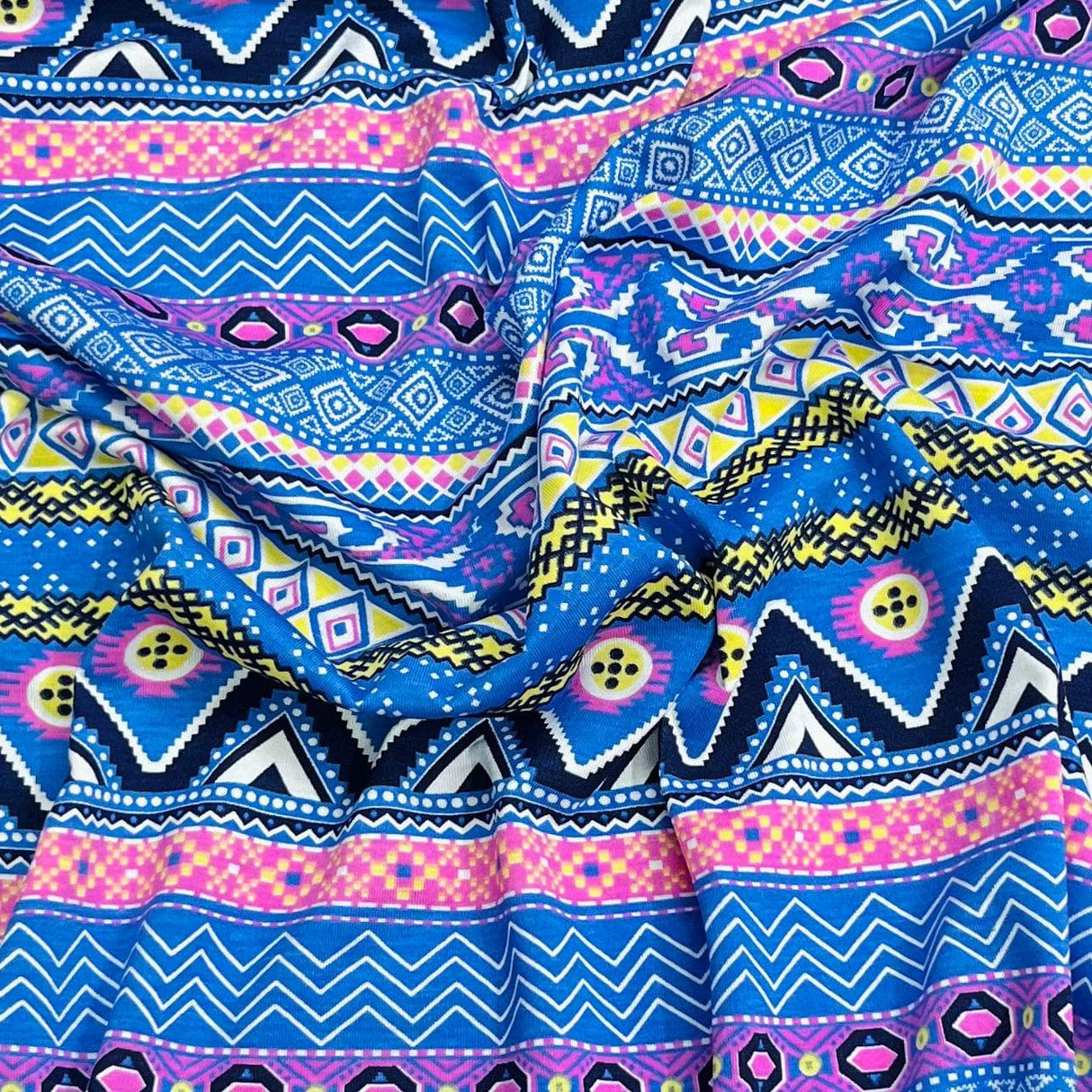 Pound A Metre 3 Metres 3 Metre Luxurious Soft Viscose Jersey - 55"- (Design)