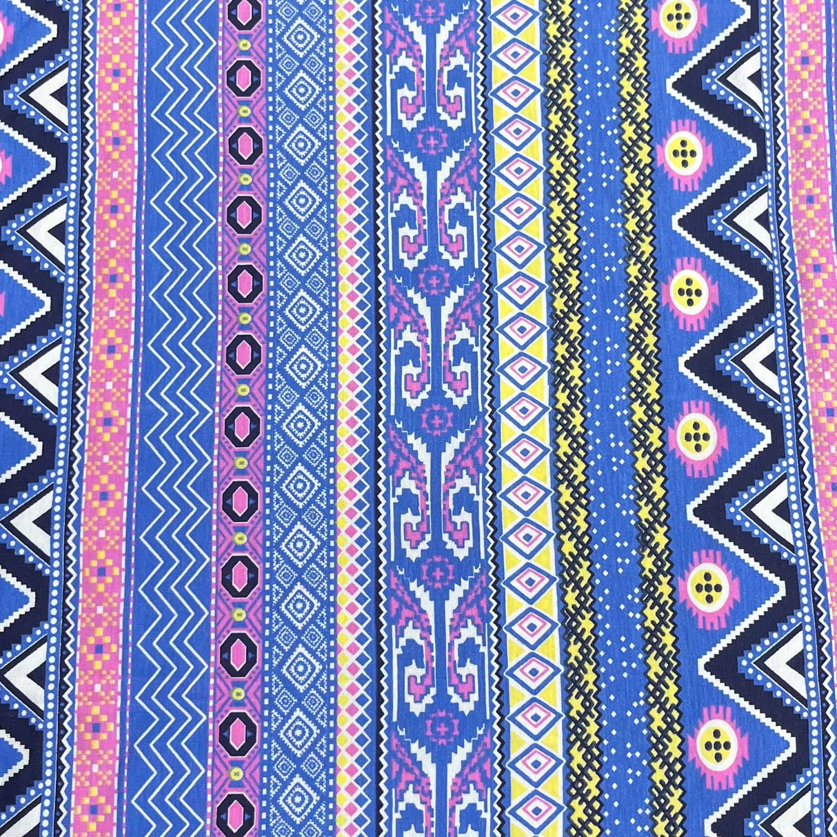 Pound A Metre 3 Metre Luxurious Soft Viscose Jersey - 55"- (Design)