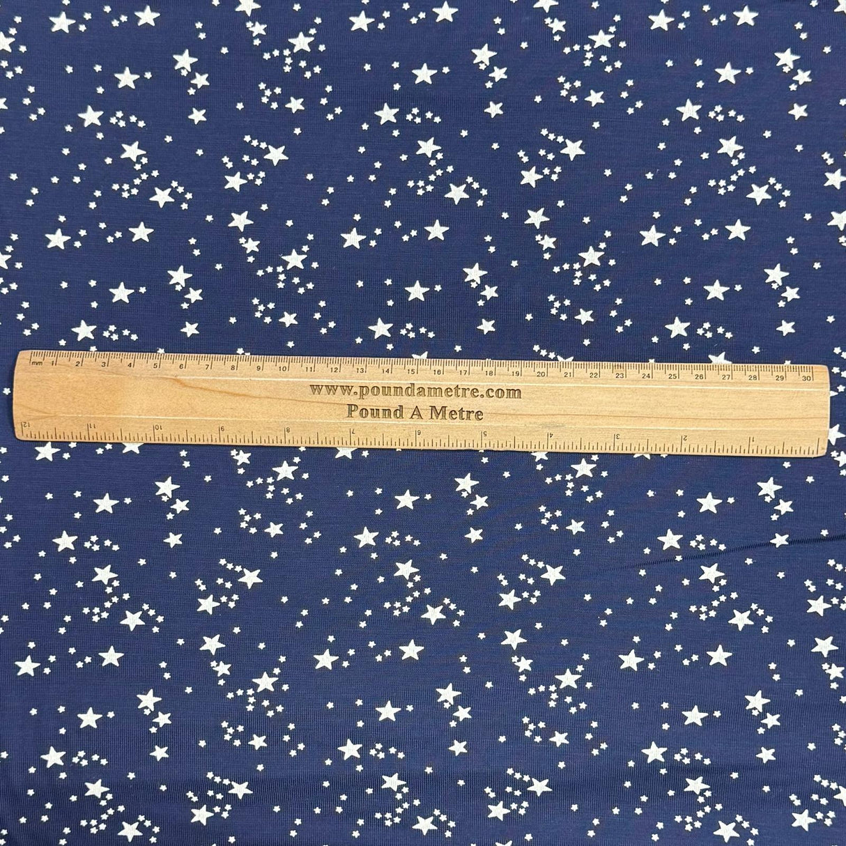 Pound A Metre 3 Metres 3 Metre Luxurious Soft Viscose Jersey - 55"- (Galaxy)