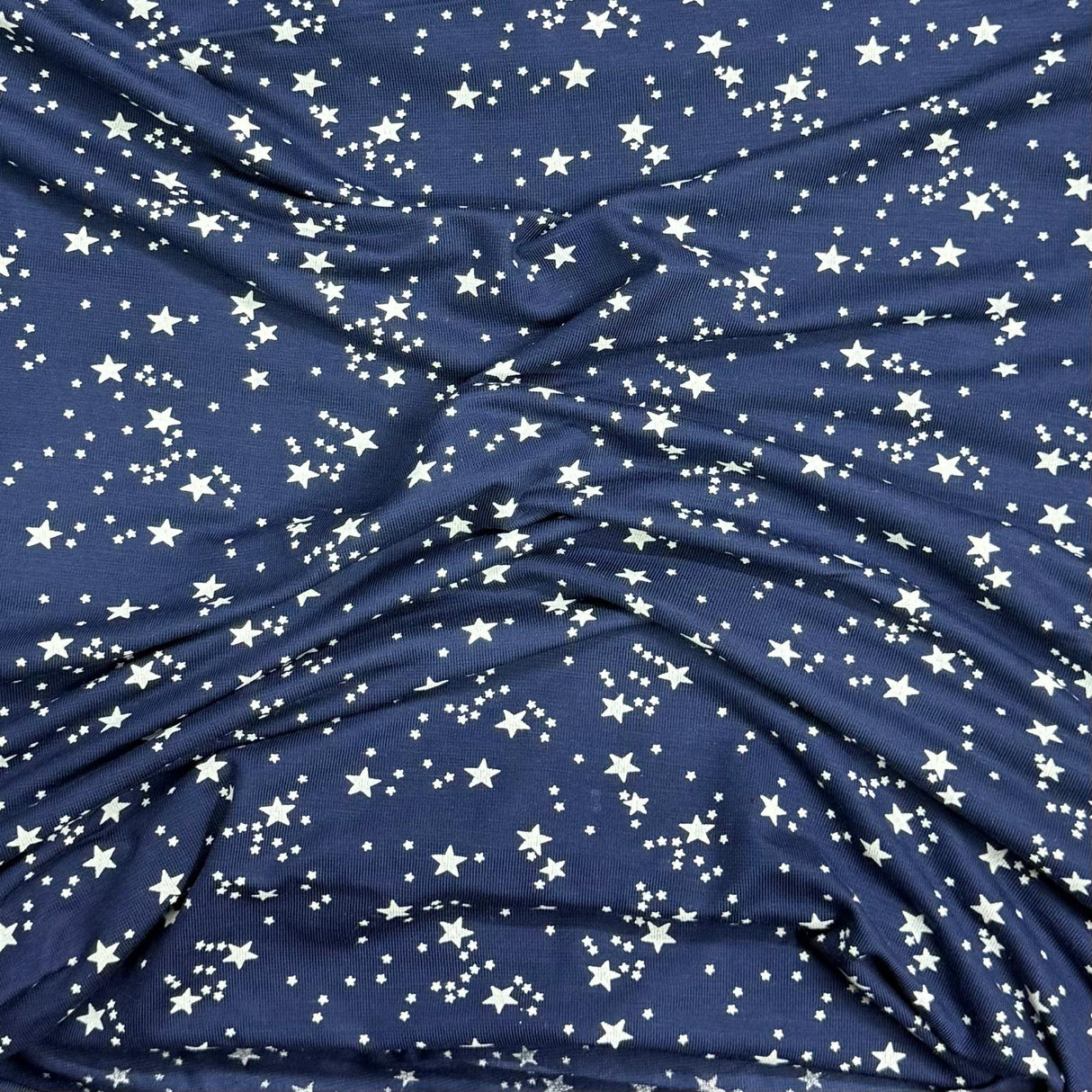 Pound A Metre 3 Metres 3 Metre Luxurious Soft Viscose Jersey - 55"- (Galaxy)